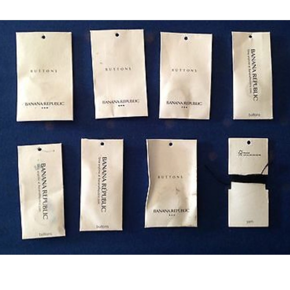 Banana Republic Buttons for Sewing/Fabric Lot of 7